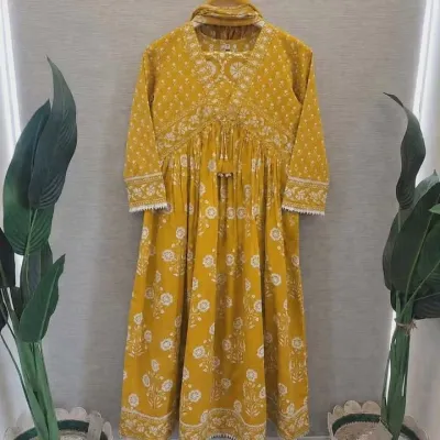 Anarkali Primium 3 piece set