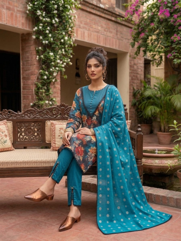 Pearl Work Three-Piece